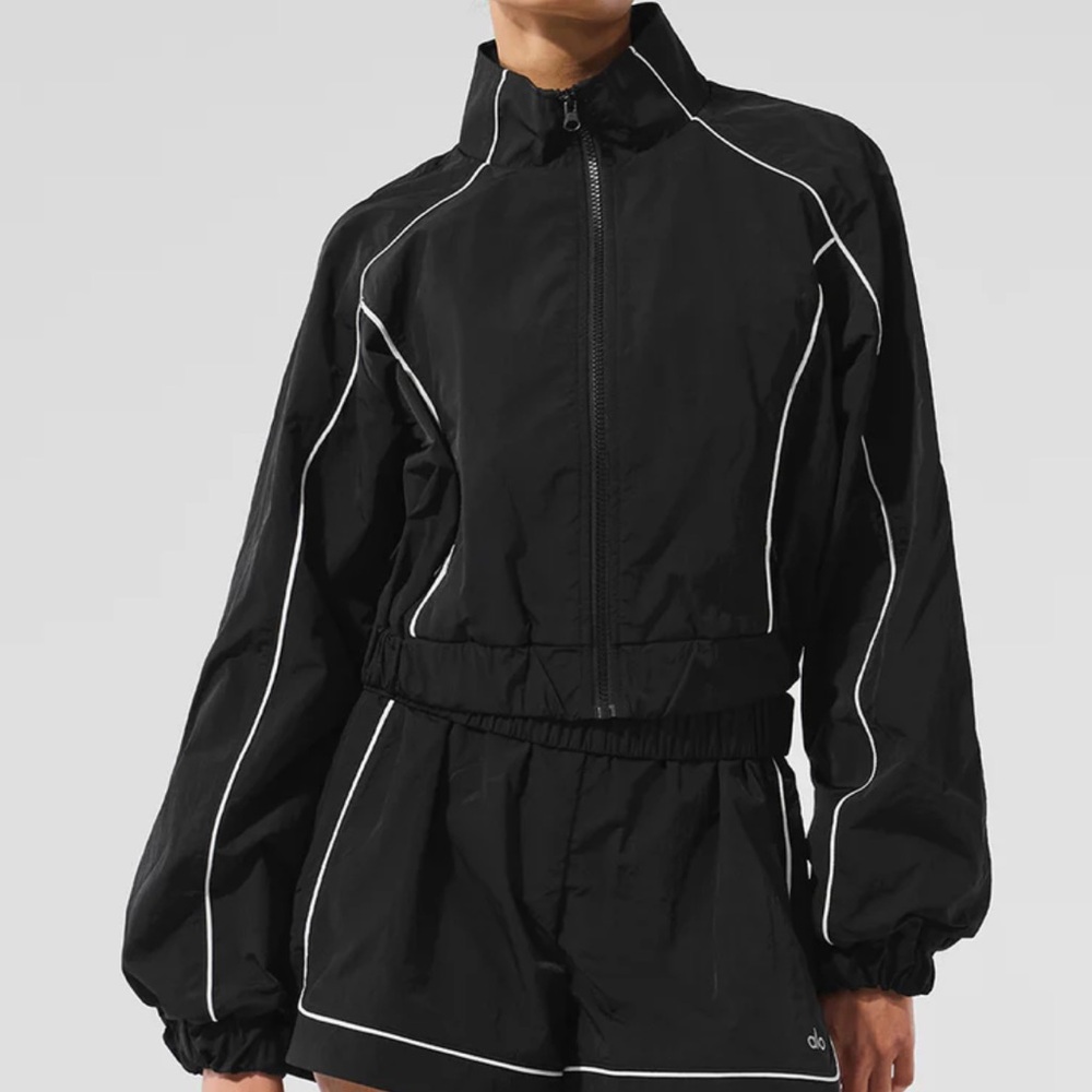 Black Zip-Up Jacket